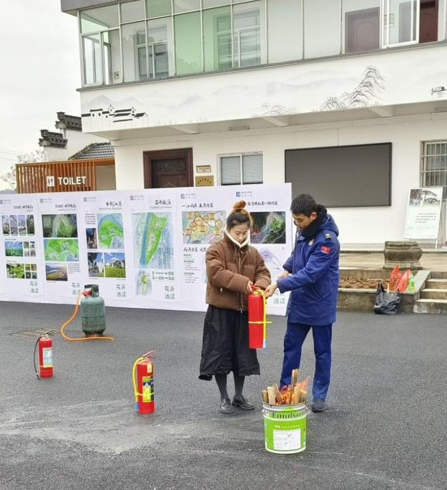 緊繃安全弦 筑牢防護墻｜幸福篁南公司全面開展消防培訓及安全檢查工作